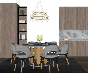 Modern Dining Table And Chairs-ID:139703478