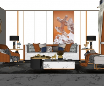 Modern A Living Room-ID:112885664