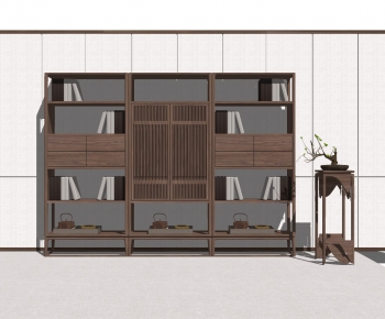 New Chinese Style Bookcase-ID:236451159