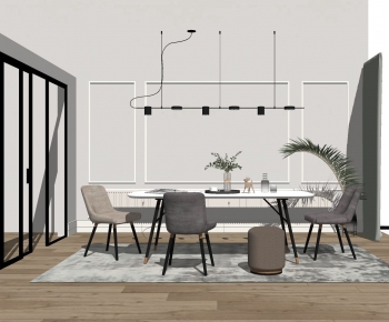 Modern Dining Room-ID:964173186