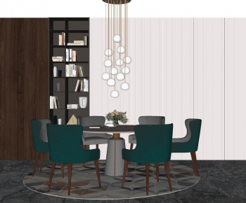 Modern Dining Table And Chairs-ID:273400529