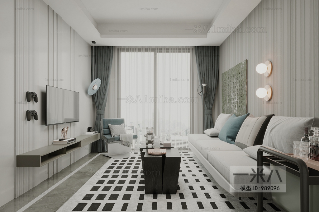 Modern A Living Room