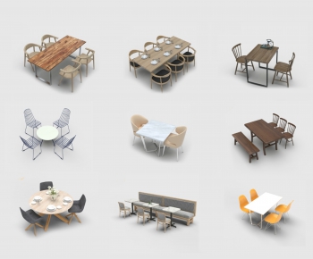 Modern Dining Table And Chairs-ID:701212782