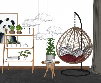 Nordic Style Hanging Chair-ID:435563676