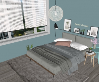 Nordic Style Bedroom-ID:281615754