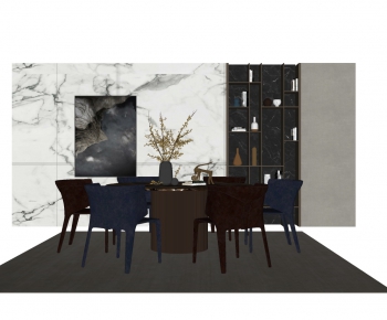 Modern Dining Table And Chairs-ID:585467735