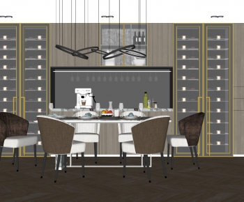 Modern Dining Room-ID:620208622