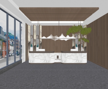 New Chinese Style Lobby Hall-ID:811519114