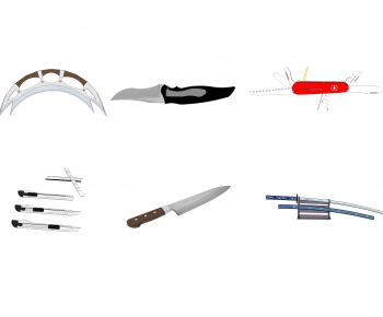 现代美工刀 折叠刀 武士刀 水果刀-ID:996017784