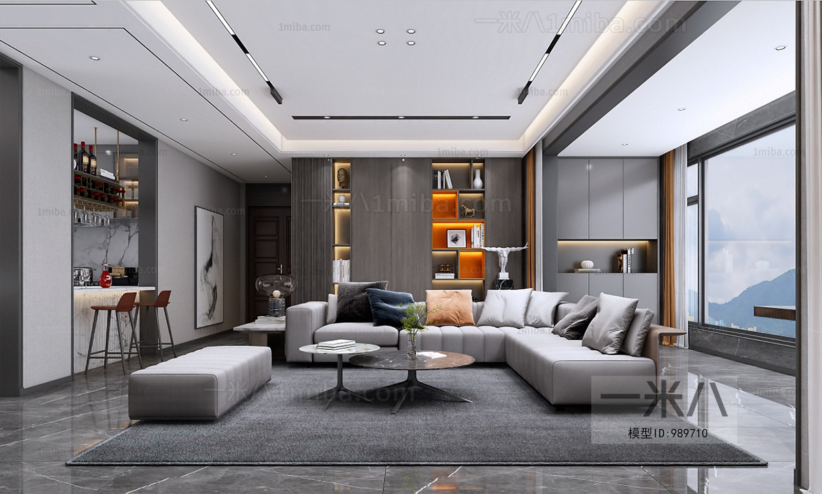 Modern A Living Room