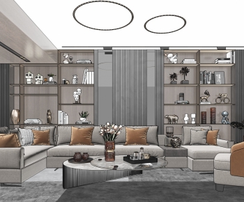 Modern A Living Room-ID:918568282