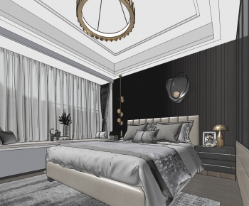 Modern Bedroom-ID:893402266