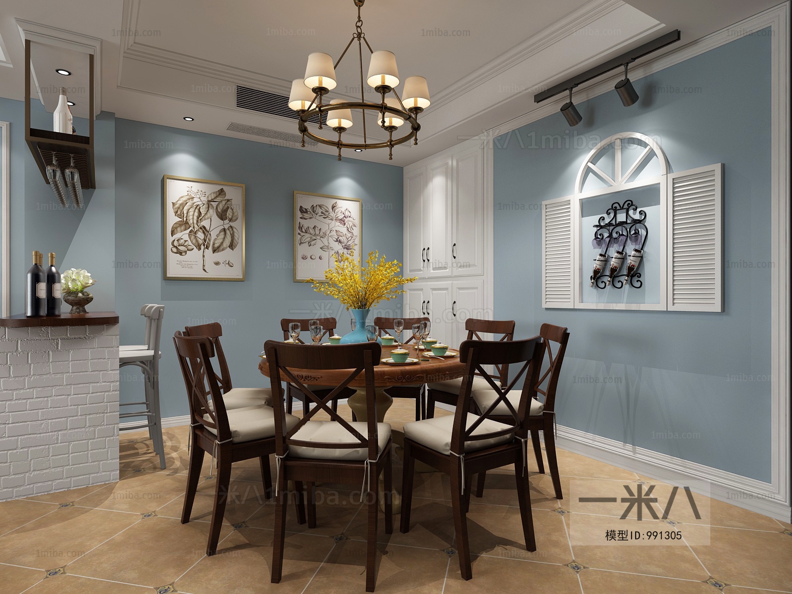 American Style Dining Room