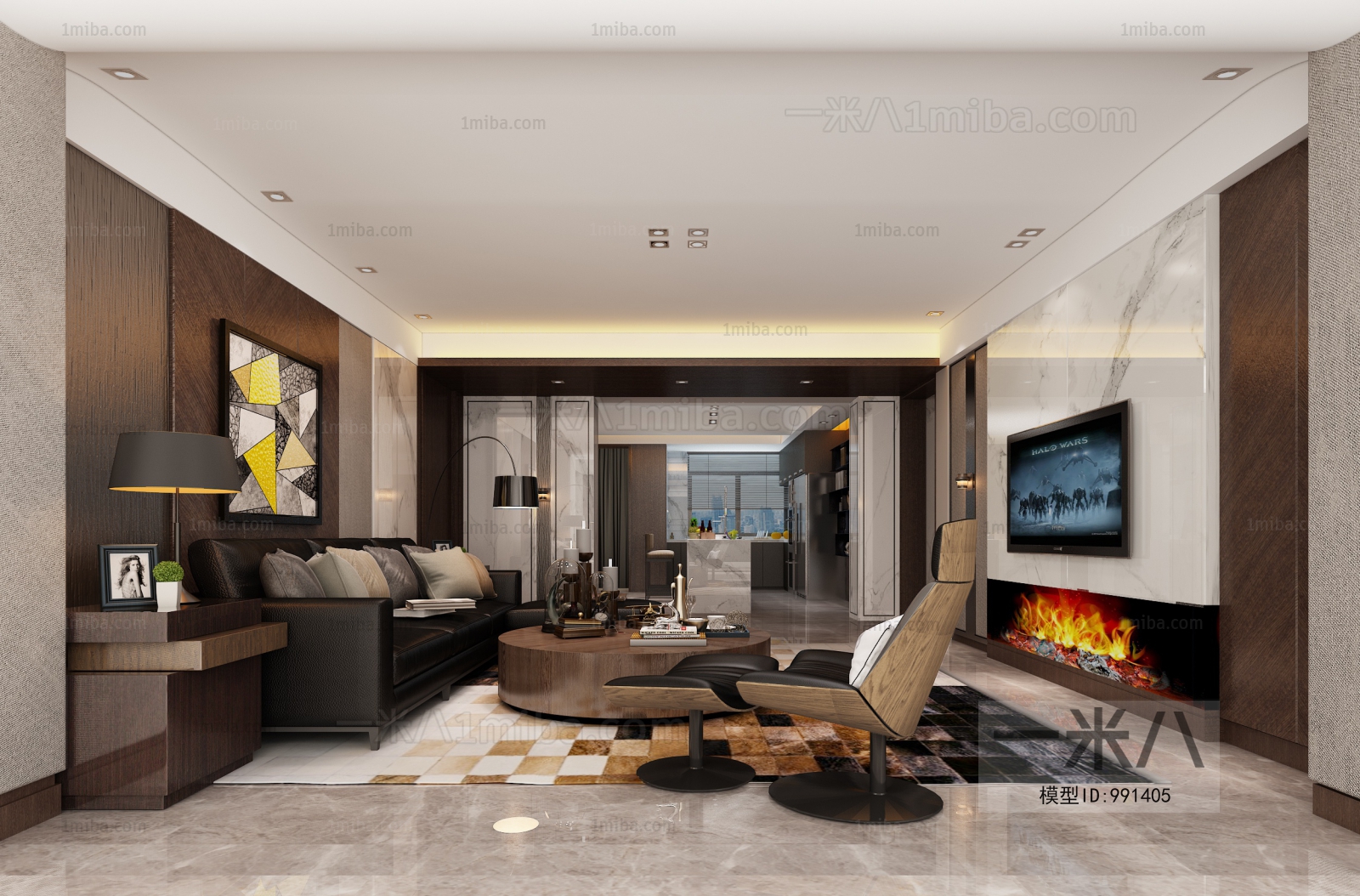 Modern A Living Room