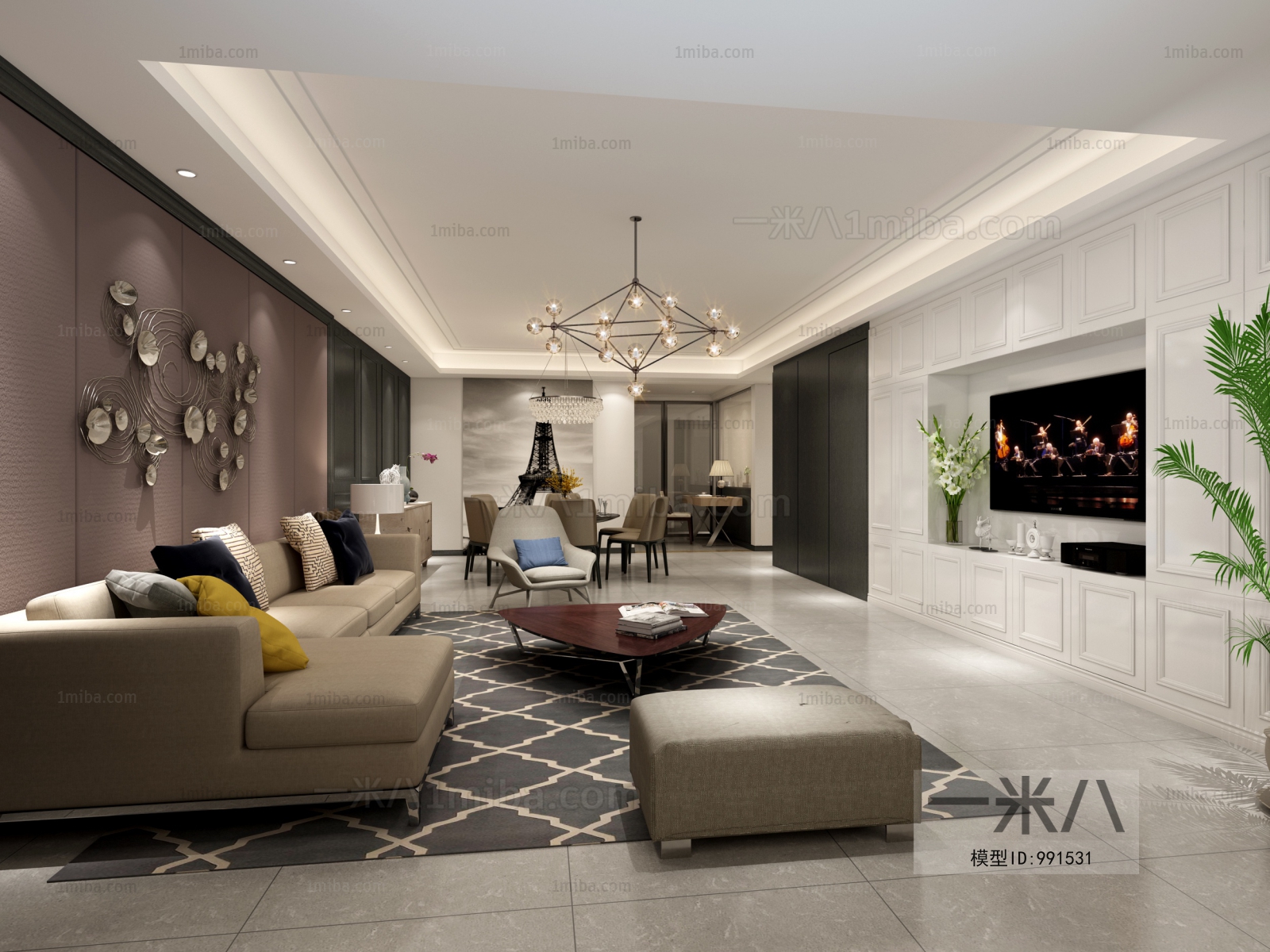 Modern A Living Room