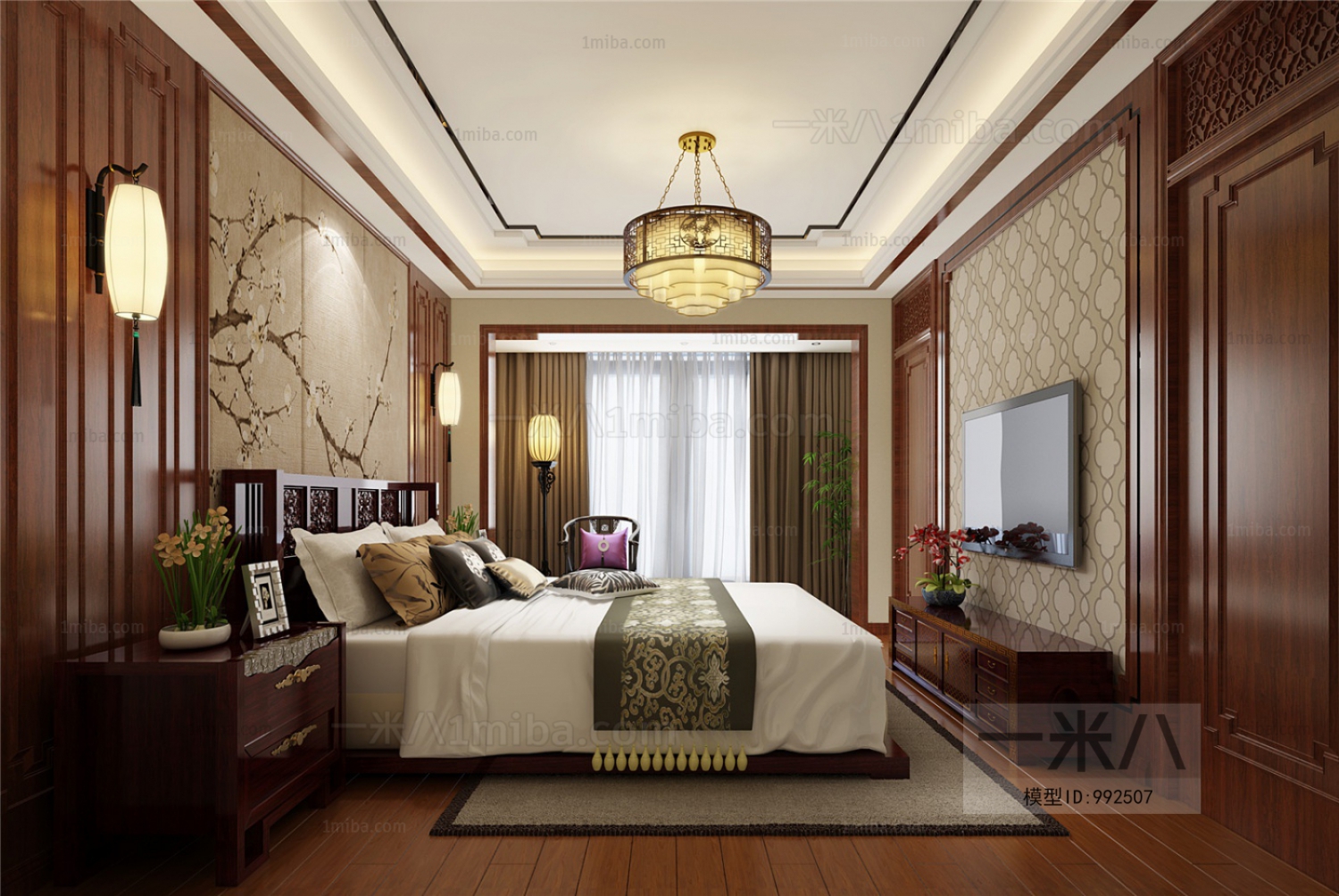 Chinese Style Bedroom