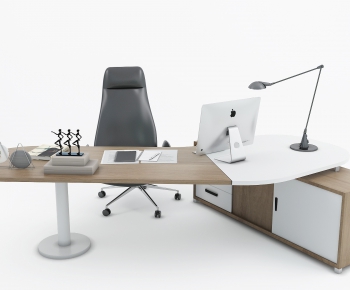 Modern Manager's Desk-ID:824785329