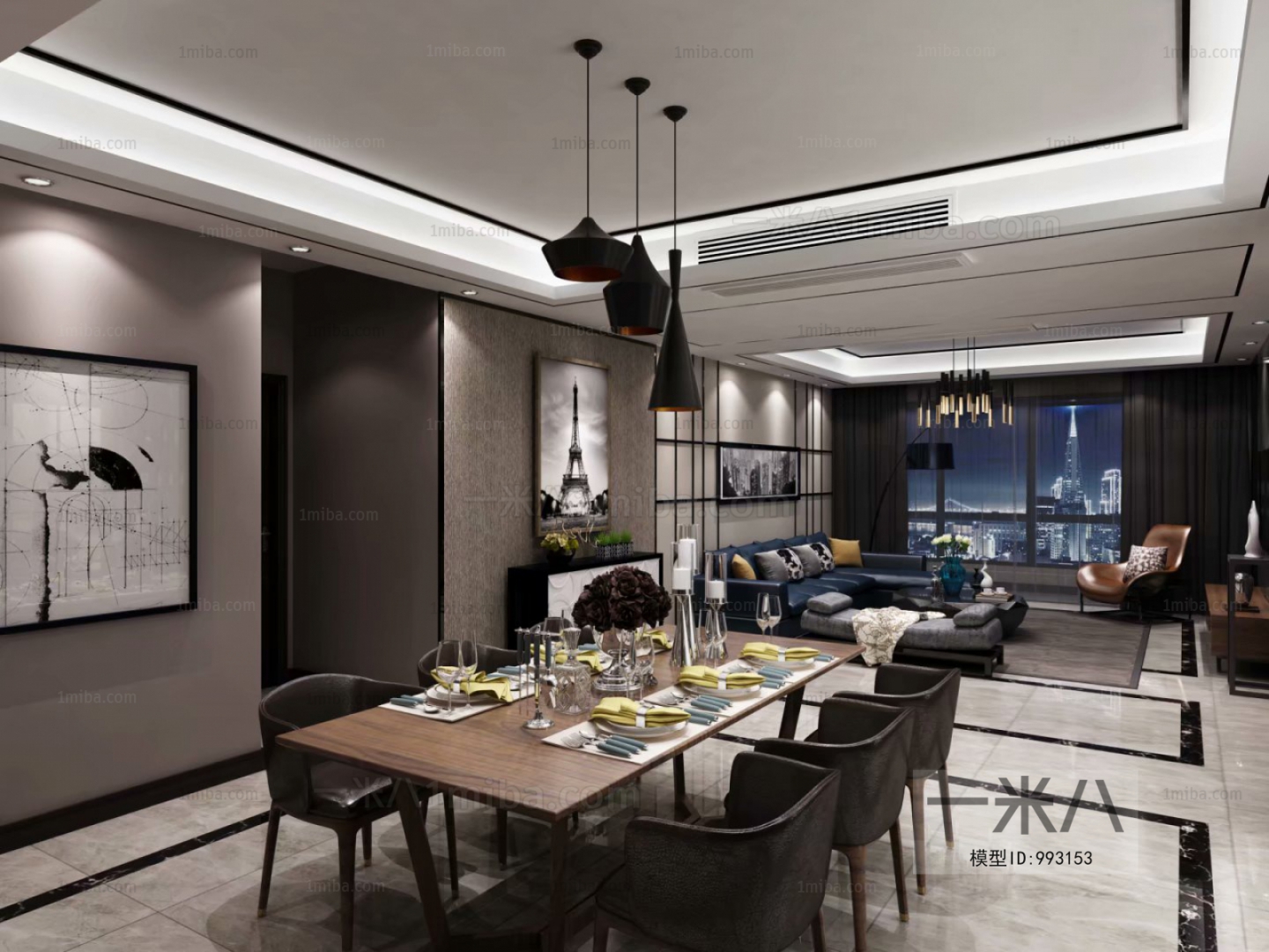 Modern A Living Room