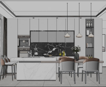 Modern Dining Room-ID:921396734