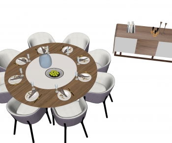 Modern Dining Table And Chairs-ID:182630763