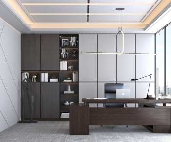 Modern Manager's Office-ID:836405981