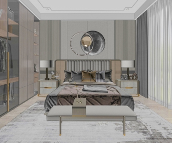 New Chinese Style Bedroom-ID:773276164