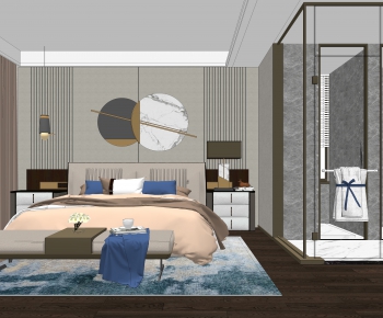 Modern Bedroom-ID:645546222