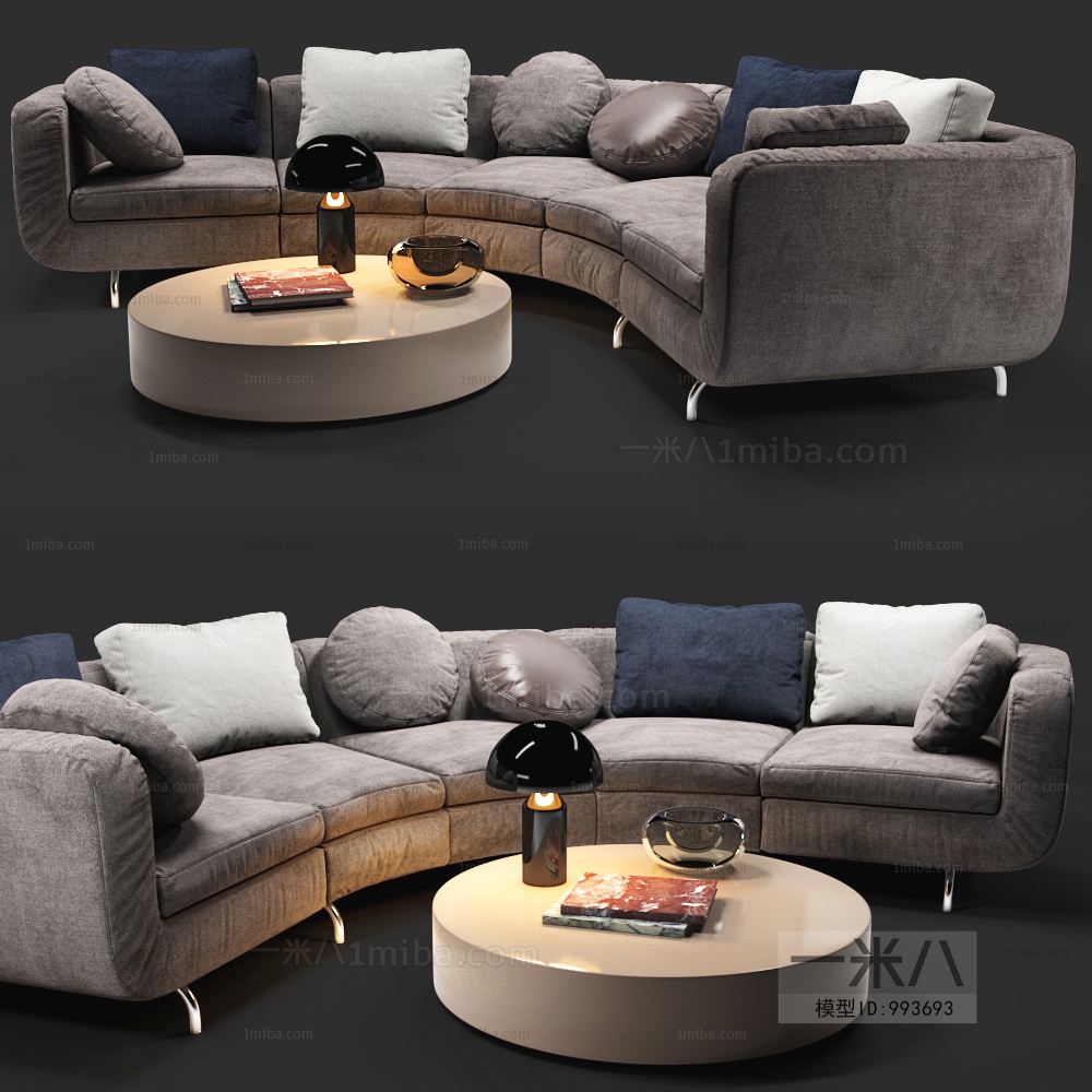 Modern Multi Person Sofa