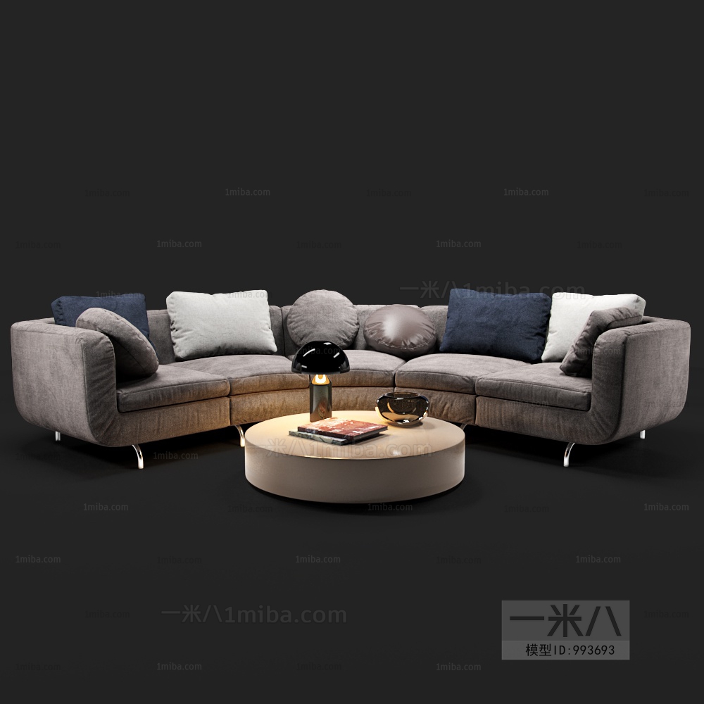 Modern Multi Person Sofa
