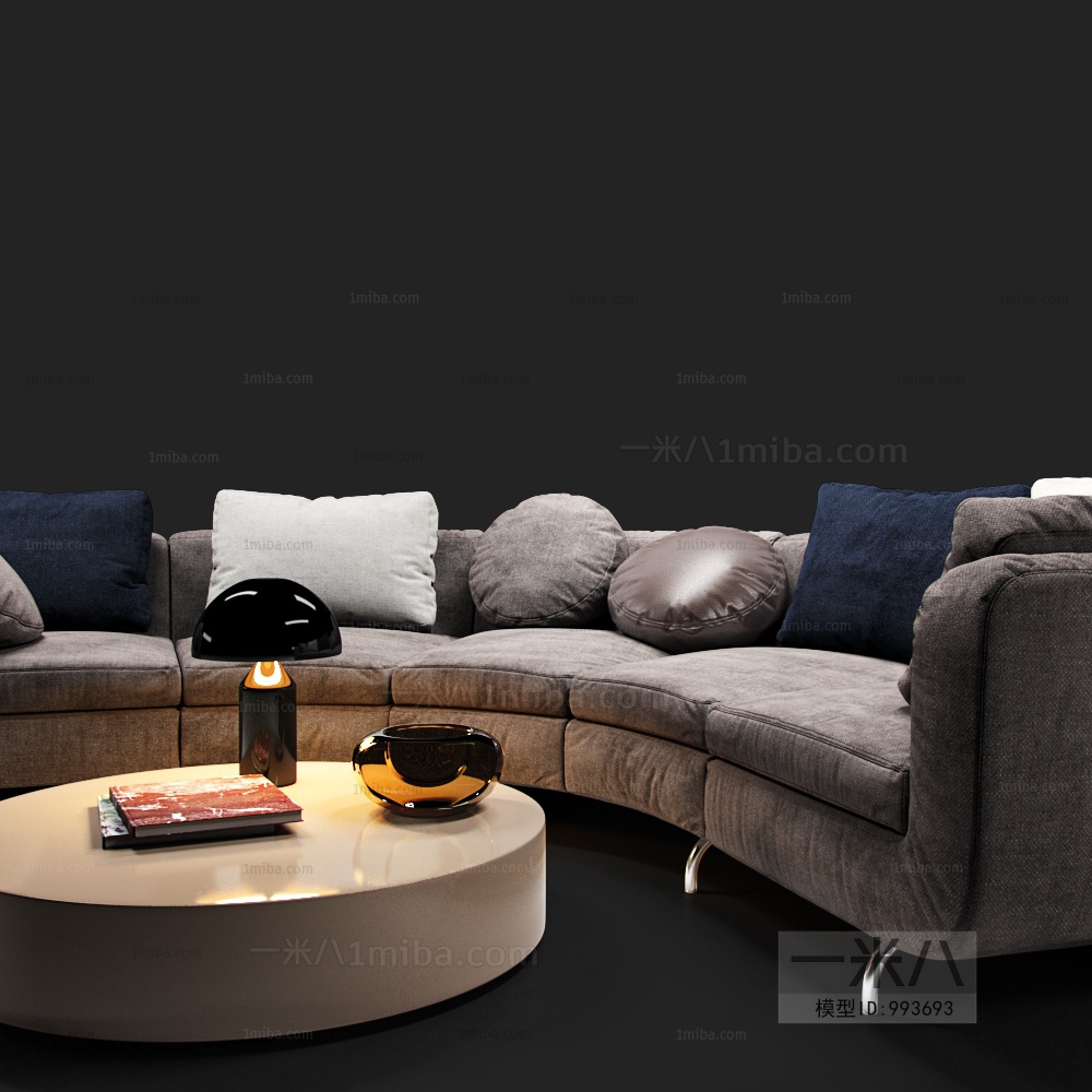 Modern Multi Person Sofa