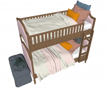 Modern Bunk Bed-ID:382177957