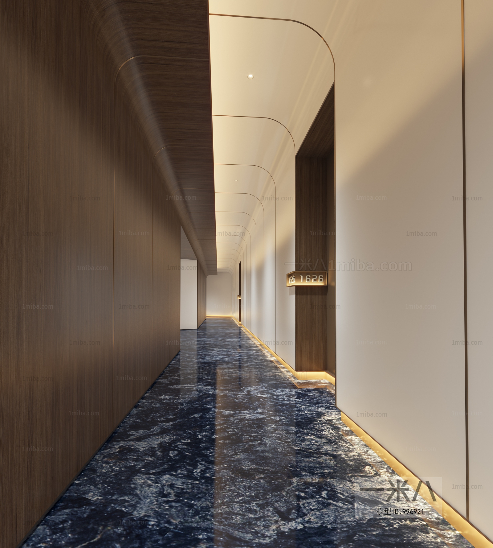 Modern Corridor/elevator Hall