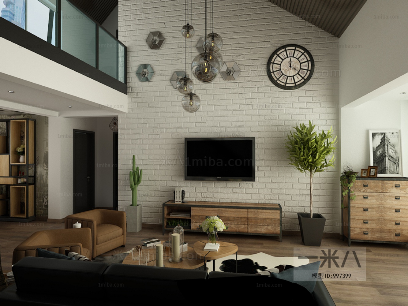 Industrial Style A Living Room