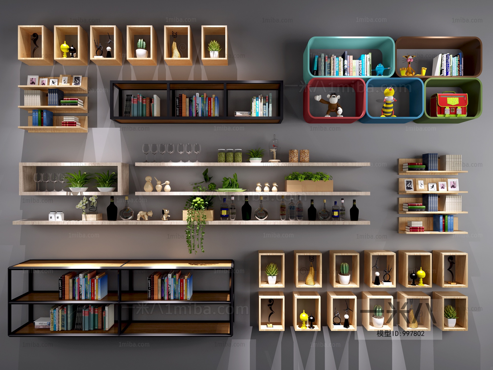 Nordic Style Bookshelf