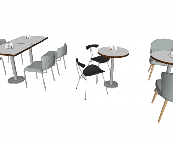 Modern Dining Table And Chairs-ID:414404691