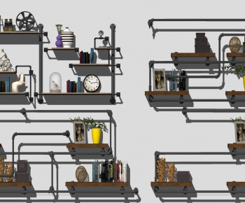 Industrial Style Shelving-ID:769773789