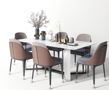 New Chinese Style Dining Table And Chairs-ID:807361318