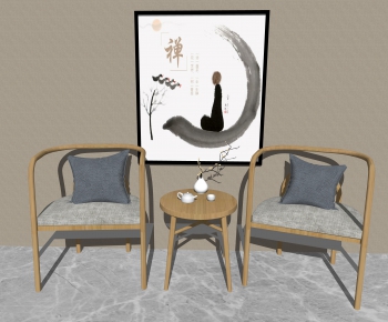 Japanese Style Single Chair-ID:160992125