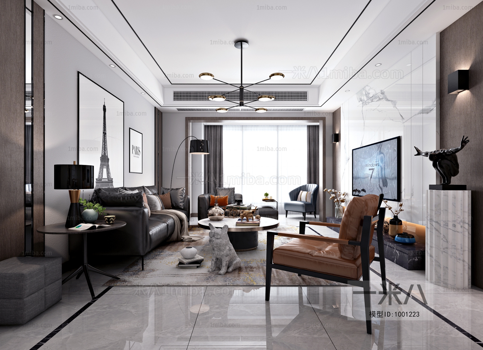 Modern A Living Room