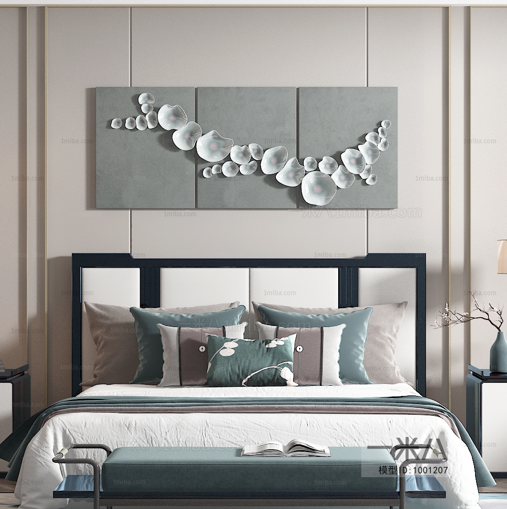 New Chinese Style Bedroom