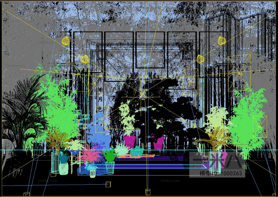 New Chinese Style Garden Landscape