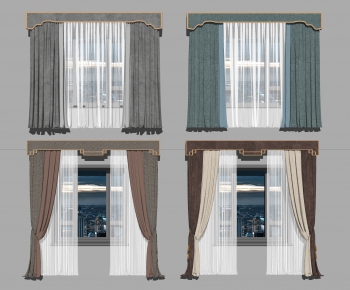 New Chinese Style The Curtain-ID:289233772