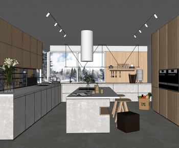 Modern Open Kitchen-ID:538846567