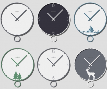 Nordic Style Wall Clock-ID:877815361