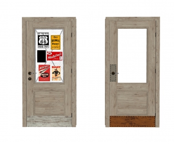 Industrial Style Door-ID:518875343