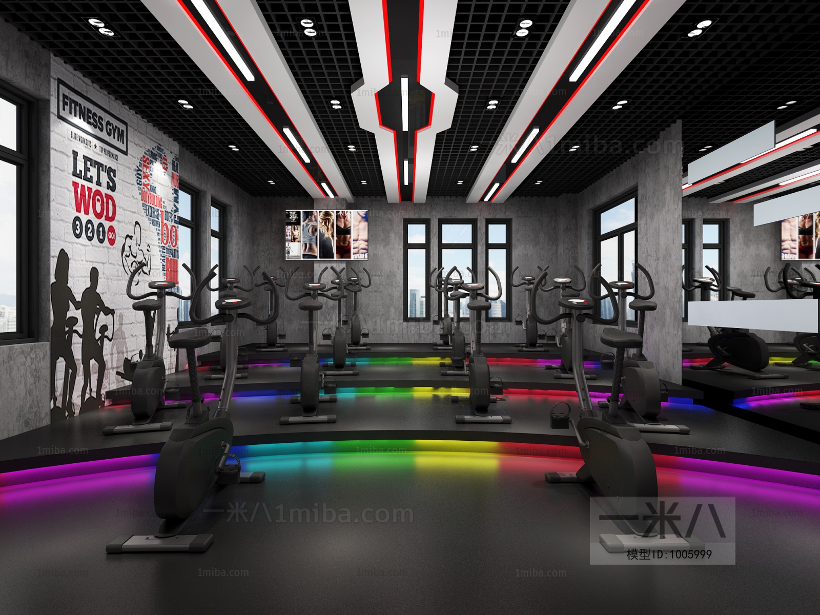 Industrial Style Gym