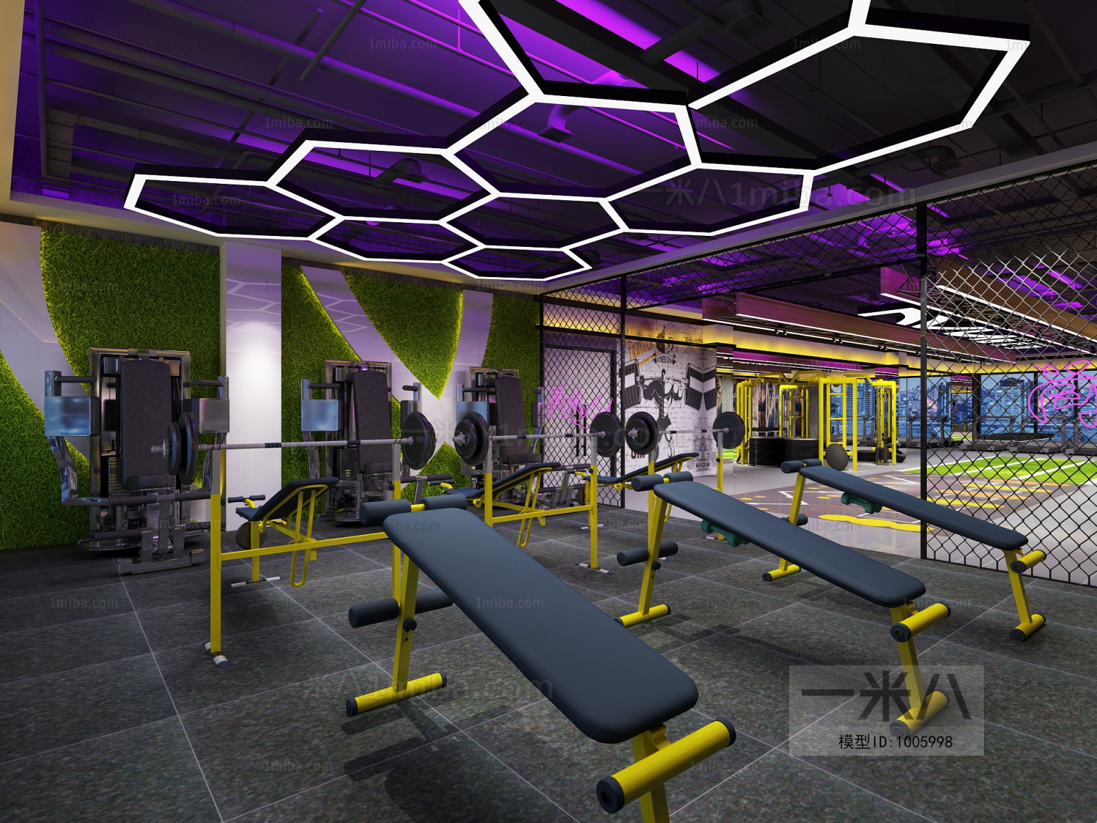 Industrial Style Gym