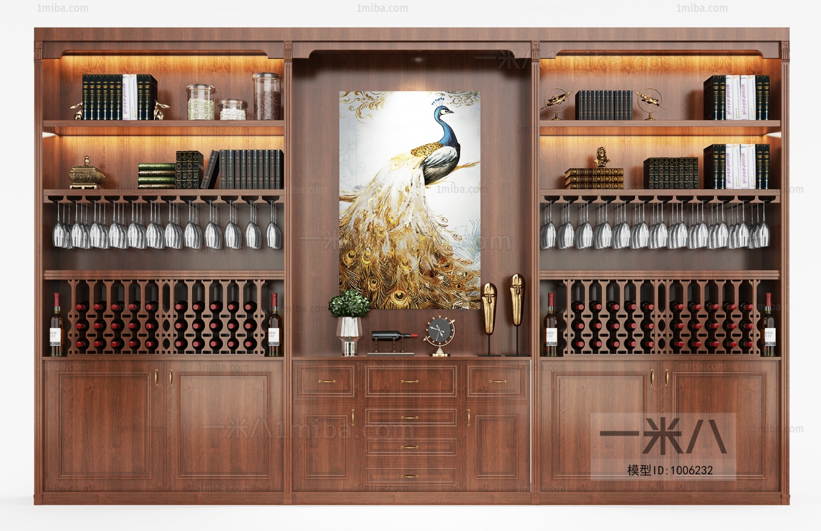 American Style Wine Cabinet