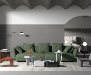 Modern A Living Room-ID:115507679