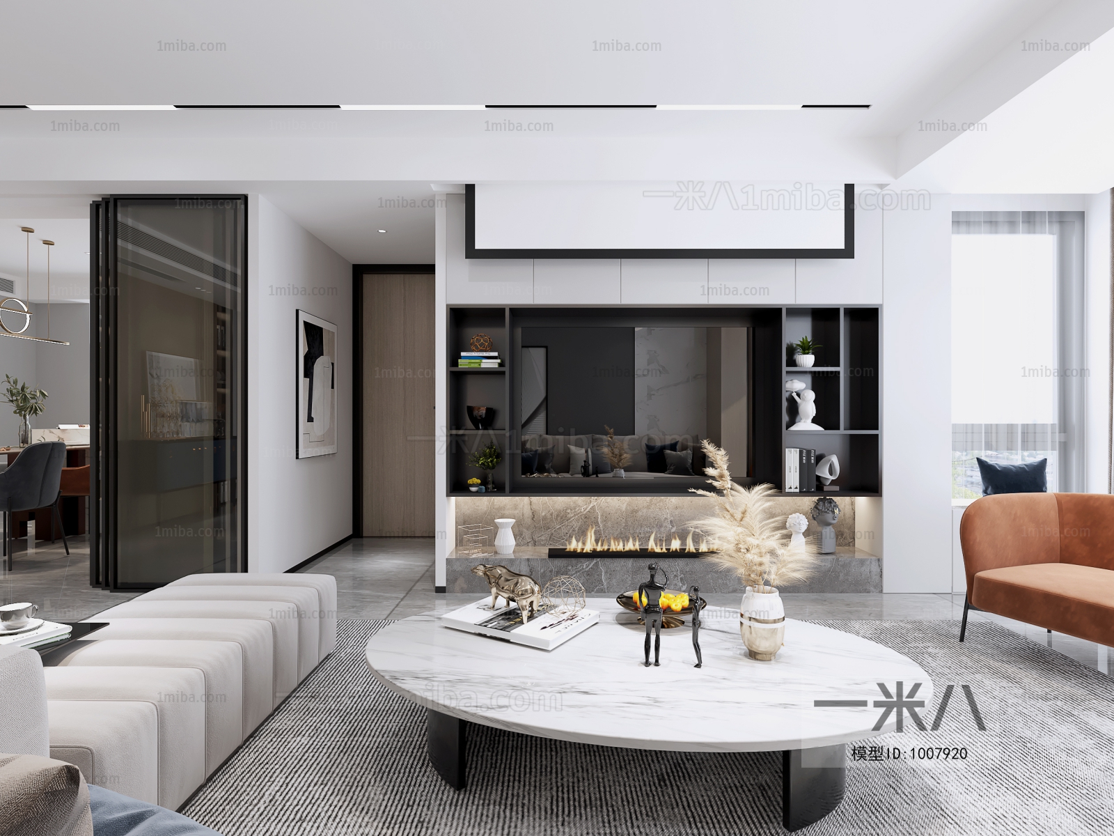 Modern A Living Room